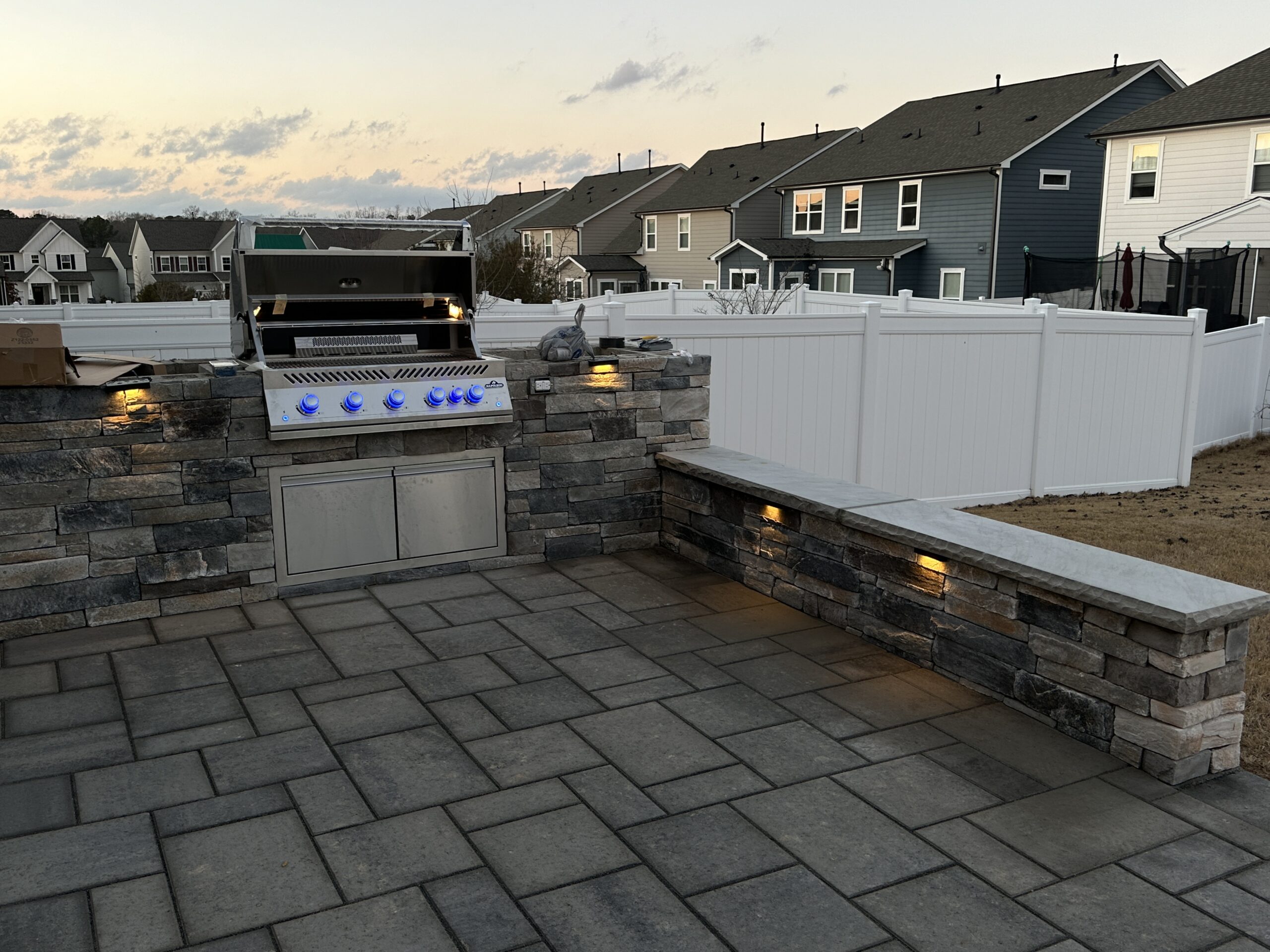 outdoor kitchen